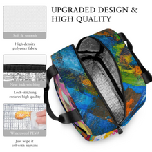 Lade das Bild in den Galerie-Viewer, Multi-Image-Druck Große Lunchtasche Kühltasche Isoliertasche Lunchbag Thermotasche mit Reißverschluss mit Fotos Muster Text Logo selbst gestalten und bedrucken
