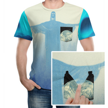Lade das Bild in den Galerie-Viewer, Multi-Image-Druck Rundhalsshirt Kurzarm T-Shirt TSHIRT mit Brusttasche NTREV2 für Herren mit Fotos Muster Text Logo selbst gestalten und bedrucken

