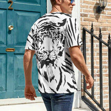 Lade das Bild in den Galerie-Viewer, Multi-Image-Druck Voll Druck Männer / Herren Premium Polyester T-Shirt NT mit Fotos Muster Text Logo selbst gestalten und bedrucken
