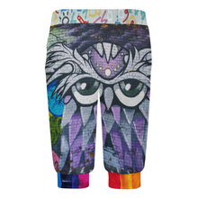 Lade das Bild in den Galerie-Viewer, Multi-Image Design Allover-Druck 3/4-Hose Sweathose Sporthose Leggings AIP für Männer mit Fotos Muster Text Logo selbst gestalten und bedrucken
