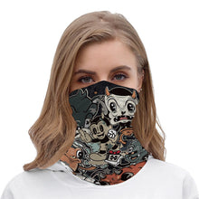 Lade das Bild in den Galerie-Viewer, Multifunktionstuch Schal Beidseitige symmetrisches Design Druck selbst gestalten und bedrucken
