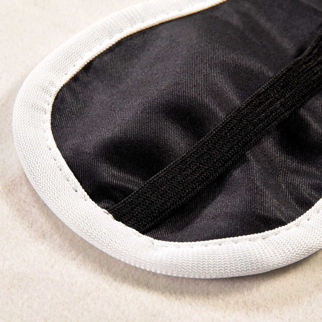 Schlafmaske Augenmaske Weiß 9*21cm selbst gestalten und bedrucken