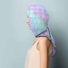 Lade das Bild in den Galerie-Viewer, NZ215 Multifunktionstuch Seidenschal Halsschal Halstuch Kopftuch mit Foto selbst gestalten und bedrucken
