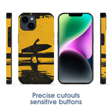 Lade das Bild in den Galerie-Viewer, Personalisierte iPhone 14 / iPhone 14 Plus / iPhone 14 Pro / iPhone 14 Pro Max Handyhülle Schutzhülle aus Carbon Fiber Kohlefaser mit Fotos Muster Text Logo selbst gestalten und bedrucken
