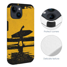 Lade das Bild in den Galerie-Viewer, Personalisierte iPhone 14 / iPhone 14 Plus / iPhone 14 Pro / iPhone 14 Pro Max Handyhülle Schutzhülle aus Carbon Fiber Kohlefaser mit Fotos Muster Text Logo selbst gestalten und bedrucken
