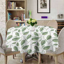 Lade das Bild in den Galerie-Viewer, Runde Tischdecke Tisch Abdeckung für Esszimmer Küche Dekoration mit Fotos Muster Text Logo selbst gestalten und bedrucken
