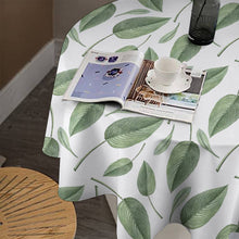 Lade das Bild in den Galerie-Viewer, Runde Tischdecke Tisch Abdeckung für Esszimmer Küche Dekoration mit Fotos Muster Text Logo selbst gestalten und bedrucken
