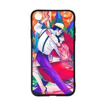Lade das Bild in den Galerie-Viewer, Schwarze gehärtete TPU-Glashülle Handyhülle für iPhone XS mit Foto selbst gestalten und bedrucken
