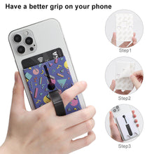 Lade das Bild in den Galerie-Viewer, Selbstklebender Smartphone Handy Kartenhalter mit Foto selbst gestalten und bedrucken
