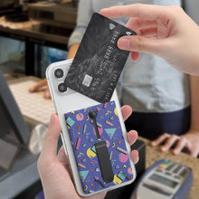 Lade das Bild in den Galerie-Viewer, Selbstklebender Smartphone Handy Kartenhalter mit Foto selbst gestalten und bedrucken
