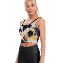 Lade das Bild in den Galerie-Viewer, Sport Yoga Top Damen / Frauen YJ023 selbst gestalten und bedrucken

