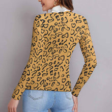Lade das Bild in den Galerie-Viewer, Stehkragenpullover Rollkragenpullover MY08 für Damen Frauen mit Foto Muster Text selbst gestalten und bedrucken
