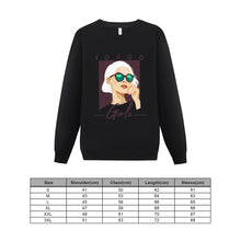 Lade das Bild in den Galerie-Viewer, Sweatshirts Pullover Damen/Frauen Vorderdruck selbst gestalten und bedrucken
