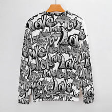 Lade das Bild in den Galerie-Viewer, Voll bedruckter Rundhalspullover Sweatshirts MY09 für Herren Männer mit Foto Text Muster selbst gestalten und bedrucken
