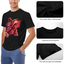 Lade das Bild in den Galerie-Viewer, Vorderseite-Druck Frontprint T-Shirt Kurzarm T-Shirt Print-Shirt Herren / Männer - selbst gestalten und bedrucken
