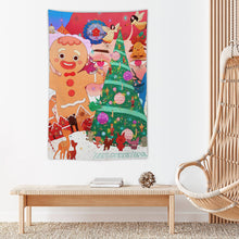 Lade das Bild in den Galerie-Viewer, Wandteppiche Tapisserie Wandtuch Wandbehang mit Foto Text Logo selbst gestalten und bedrucken
