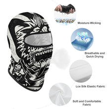 Lade das Bild in den Galerie-Viewer, Waschbare Maske Sonnenschutz Cap Headcover Erwachsene AllOver Druck selbst gestalten und bedrucken
