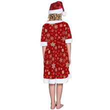Lade das Bild in den Galerie-Viewer, Weihnachtskleid für Mädchen / Kinderkleidung für Kinder mit Foto selbst gestalten und bedrucken
