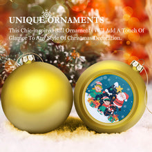 Lade das Bild in den Galerie-Viewer, Weihnachtskugeln rot oder golden selbst gestalten und bedrucken

