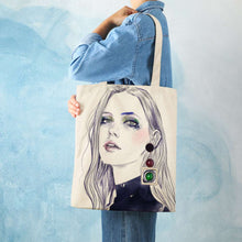 Lade das Bild in den Galerie-Viewer, 38×41cm Beidseitiger Druck Groß Martin Tote Bag Canvas Einkaufstasche Jutebeutel Stoffbeutel selbst gestalten und bedrucken
