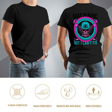 Lade das Bild in den Galerie-Viewer, Yama Gildan Premium-Baumwolle T-Shirt für Herren Männer mit Foto Text selbst gestalten und bedrucken (Auf der Rückseite gedruckt)
