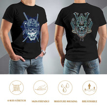 Lade das Bild in den Galerie-Viewer, Yama Gildan Premium-Baumwolle T-Shirt für Herren Männer mit Foto Text selbst gestalten und bedrucken (Doppelseitiger Druck)
