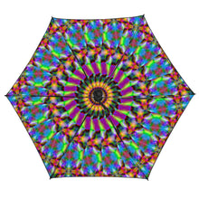 Lade das Bild in den Galerie-Viewer, 5-Falt Mini Regenschirm Taschenschirm ZYS04-6K mit 5 Segmenten Innendruck mit Fotos Logos selbst gestalten und bedrucken
