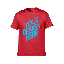 Lade das Bild in den Galerie-Viewer, Kurzarm Gildan T-Shirt 100% Baumwolle - Männer / Herren - Doppelseitiger Druck - selbst gestalten und bedrucken
