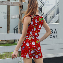 Lade das Bild in den Galerie-Viewer, Frauen Damen Leichter Sommer Jumpsuit Overall T05 mit Foto Text selbst gestalten und bedrucken
