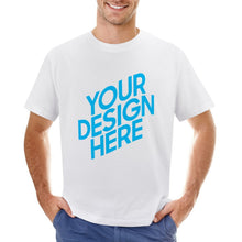 Lade das Bild in den Galerie-Viewer, Vorderseite-Druck Frontprint T-Shirt Kurzarm T-Shirt Print-Shirt Herren / Männer - selbst gestalten und bedrucken
