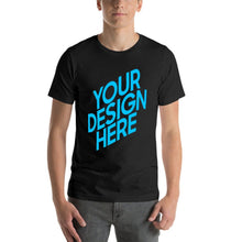 Lade das Bild in den Galerie-Viewer, Kurzarm T-Shirt 100% Baumwolle mit Rundausschnitt - Herren / Männer - selbst gestalten und bedrucken mit Ihren Fotos/Bildern oder Text
