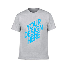 Lade das Bild in den Galerie-Viewer, Vorderseite-Druck Gildan Kurzarm T-Shirt 100% Baumwolle - Herren / Männer - selbst gestalten und bedrucken mit Ihren Fotos/Bildern oder Text
