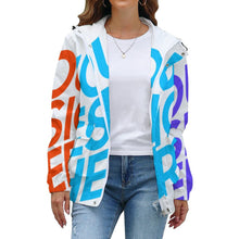 Lade das Bild in den Galerie-Viewer, Multi-Image-Druck Digitalerdruck Damen / Frauen Kurzjacke Frühling Sommer A537 mit Fotos Muster Text Logo selbst gestalten und bedrucken
