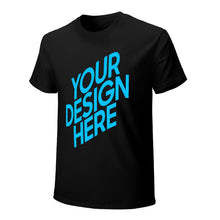 Lade das Bild in den Galerie-Viewer, Doppelseitiger Druck Kurzarm T-Shirt Rundhalsshirt Herren / Männer - selbst gestalten und bedrucken
