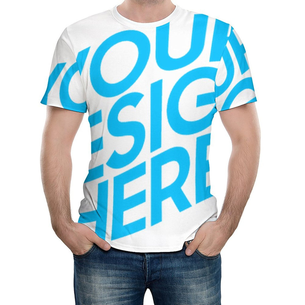 T-Shirt Voll Druck TSHIRT für Männer Herren mit Foto Text selbst gestalten und bedrucken