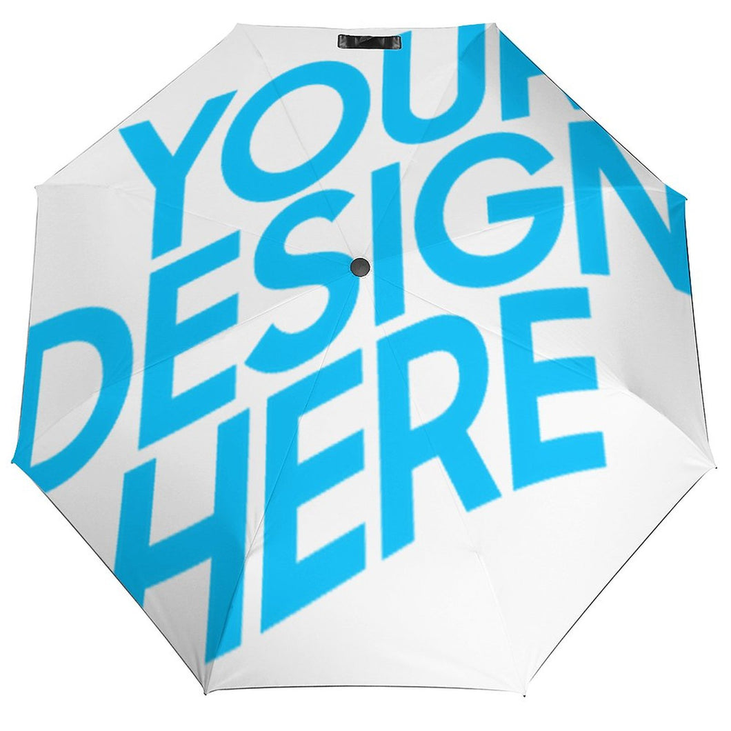 3-Falt Automatikschirm Taschenschirm Regenschirm ZYS03-8K Außendruck / Innenvinyl mit All-Over-Druck Fotos Logos selbst gestalten und bedrucken