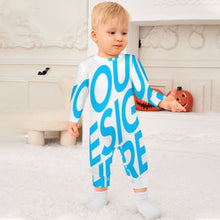 Lade das Bild in den Galerie-Viewer, Einzelbild-Design Langarmbody Baby Bodysuit Langarm mit Foto Design Motiv Text selbst gestalten und bedrucken
