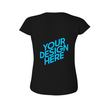 Lade das Bild in den Galerie-Viewer, Yama beidseitiger Druck Kurzarm-T-Shirts TSHIRT für Frauen selbst gestalten und bedrucken
