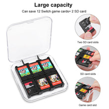 Lade das Bild in den Galerie-Viewer, Aufbewahrungsbox Aufbewahrungskiste für Nintendo-Spielkarten Switch Spielkonsolenkassette 12 Bit selbst gestalten und bedrucken
