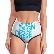 Lade das Bild in den Galerie-Viewer, Hot Sexy Yoga Short Hose Kurze Sporthose Damen / Frauen XG002 selbst gestalten und bedrucken
