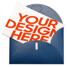 Lade das Bild in den Galerie-Viewer, Grußkarte Fotokarte Postkarte in horizontalen Version mit Fotos Muster Text Logo selbst gestalten und bedrucken
