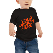 Lade das Bild in den Galerie-Viewer, Baby Jersey-T-Shirt Kurzärmeliges selbst gestalten und bedrucken
