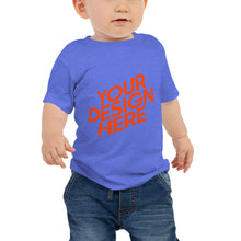 Lade das Bild in den Galerie-Viewer, Baby Jersey-T-Shirt Kurzärmeliges selbst gestalten und bedrucken
