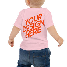 Lade das Bild in den Galerie-Viewer, Baby Jersey-T-Shirt Kurzärmeliges selbst gestalten und bedrucken
