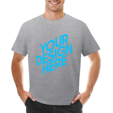 Lade das Bild in den Galerie-Viewer, Vorderseite-Druck Frontprint T-Shirt Kurzarm T-Shirt Print-Shirt Herren / Männer - selbst gestalten und bedrucken
