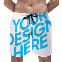 Lade das Bild in den Galerie-Viewer, Einzelbilddruck Badeshorts Badehose Herren Schnelltrocknende Beachshorts Kordelzug Boardshorts Schwimmhose Männer D1P mit Fotos Muster Text Logo selbst gestalten und bedrucken
