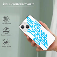 Lade das Bild in den Galerie-Viewer, TPU Panzer Glas Handyhülle für Apple iPhone 13 Serie Pro / Pro Max / Mini mit Foto selbst gestalten und bedrucken
