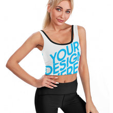 Lade das Bild in den Galerie-Viewer, Sport Yoga Top Damen / Frauen YJ023 selbst gestalten und bedrucken
