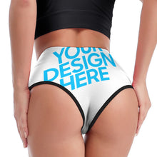 Lade das Bild in den Galerie-Viewer, Hot Sexy Yoga Short Hose Kurze Sporthose Damen / Frauen XG002 selbst gestalten und bedrucken
