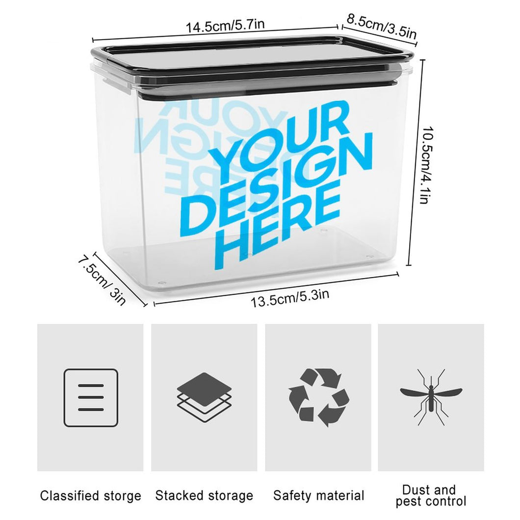 Aufbewahrungsbox mit Deckel / Versiegelte Aufbewahrungsbox mit Foto selbst gestalten und bedrucken